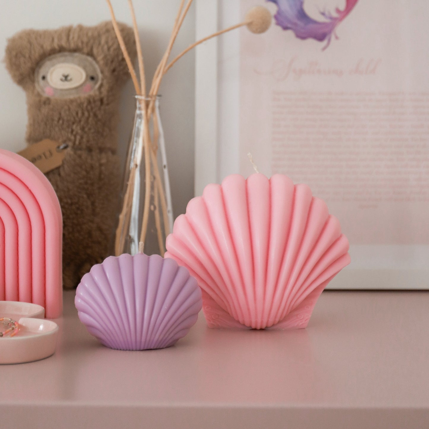 shell candle