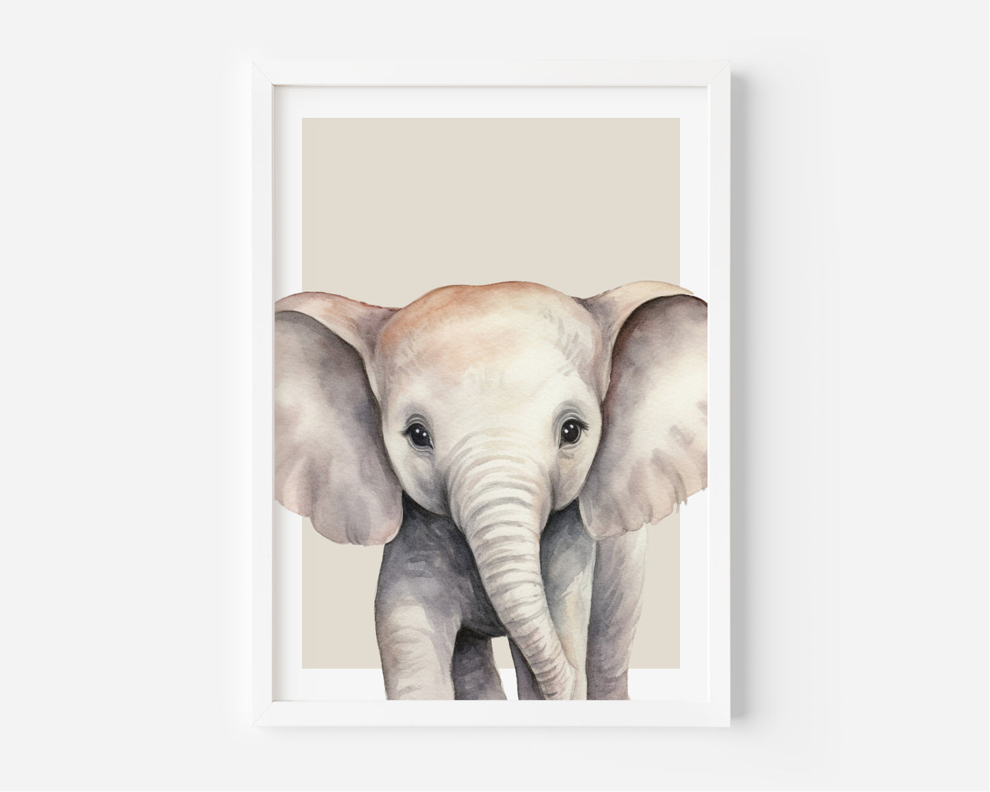 Safari Animal Nursery Wall Art – Set of 3 Prints