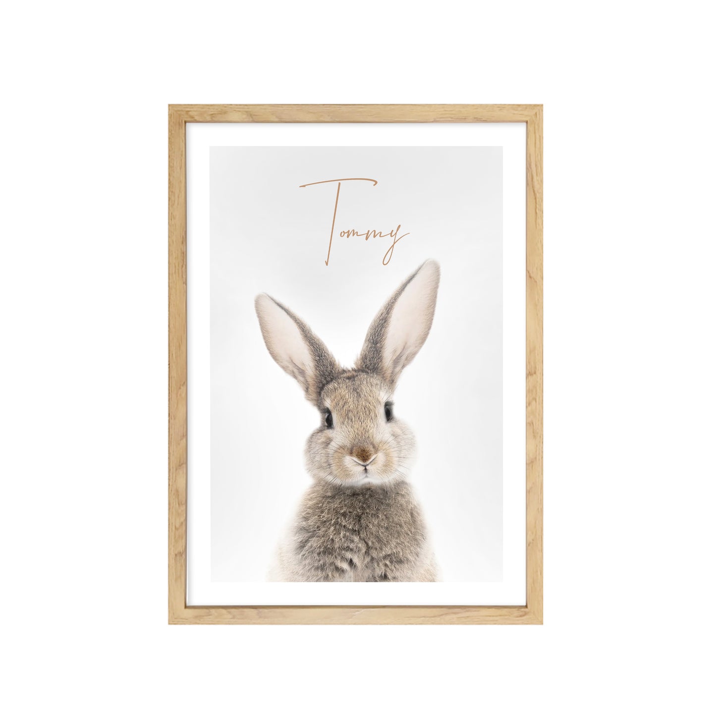 Bunny Rabbit | Personalised Art Print