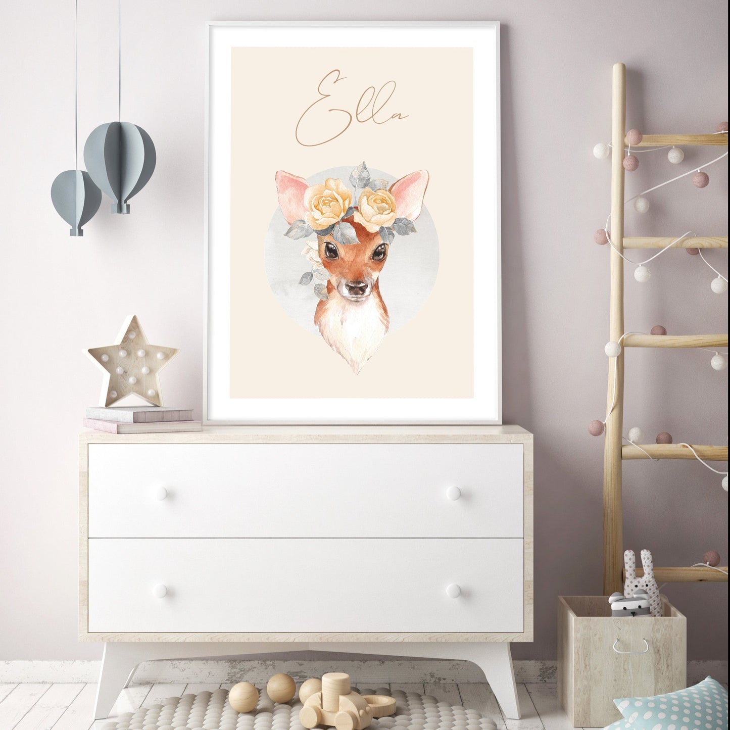 Boho Baby Deer | Personalised