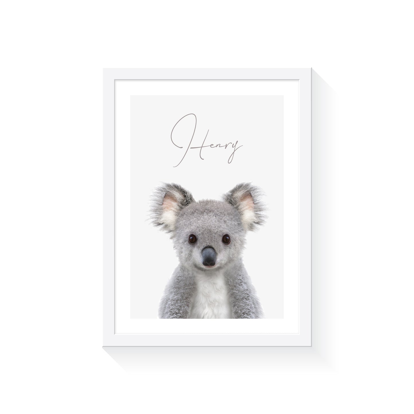 Australian Koala Personalised Art Print