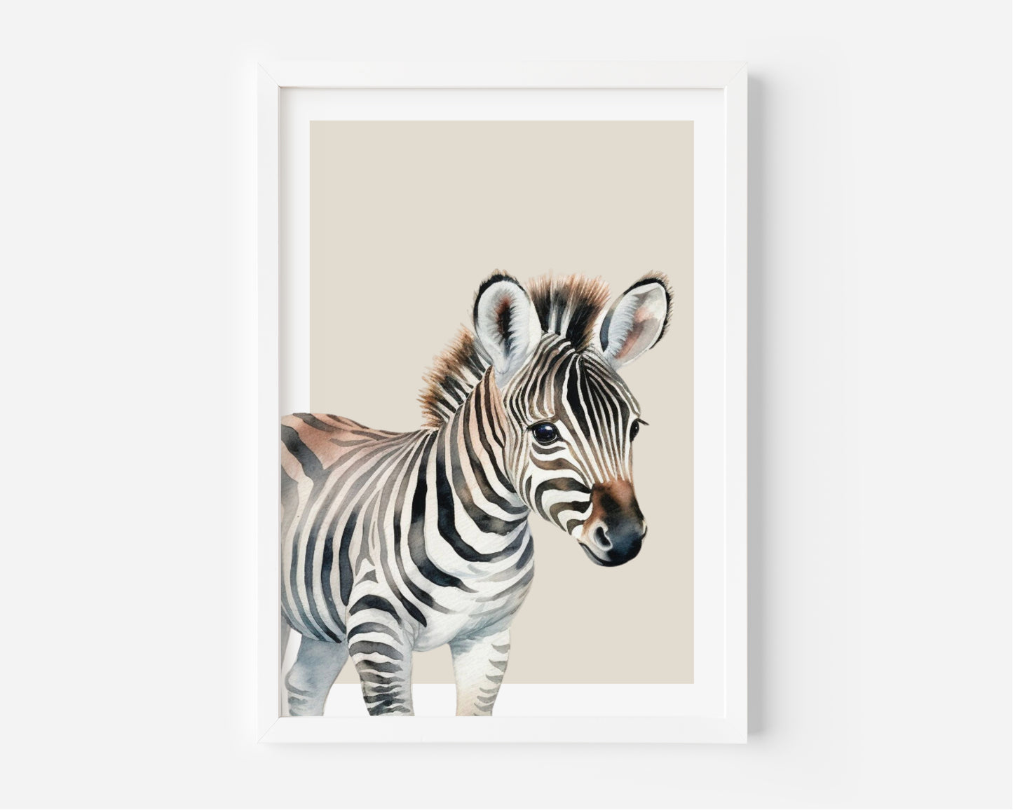 Safari Animal Nursery Wall Art – Set of 3 Prints