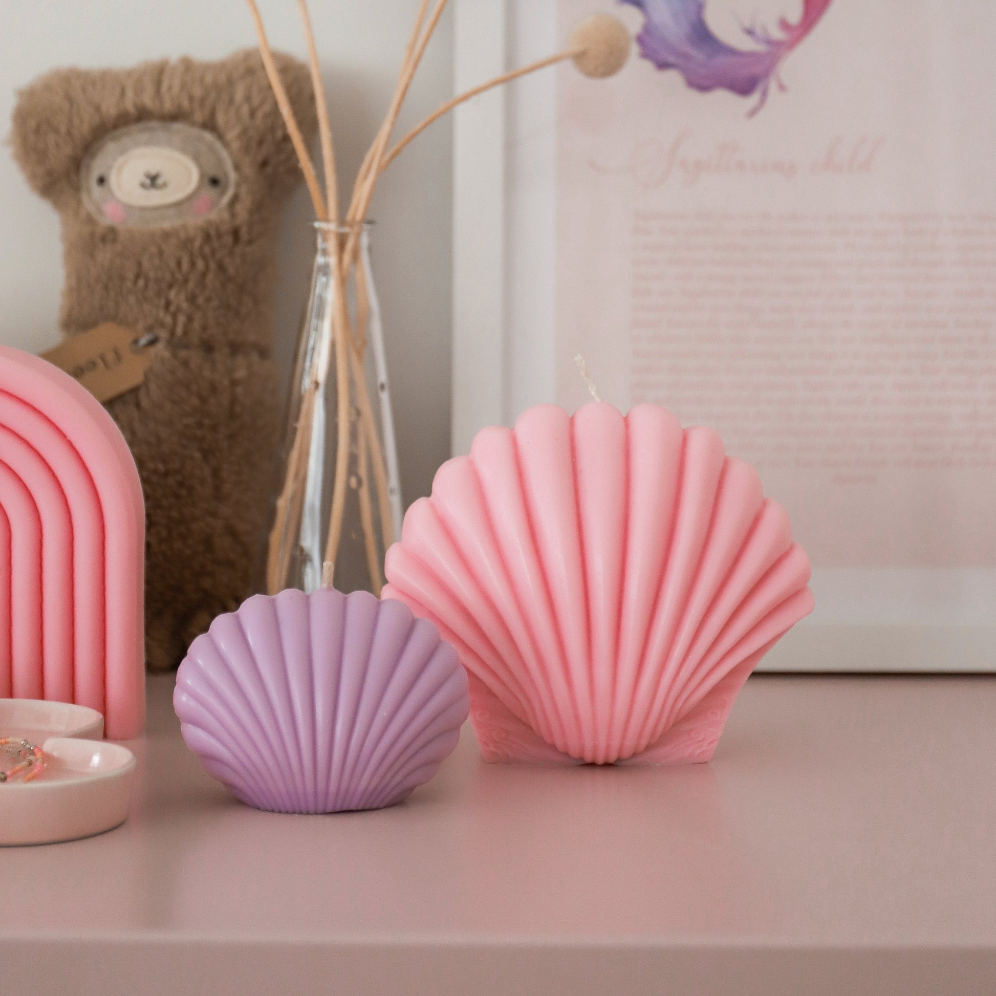 shell candle