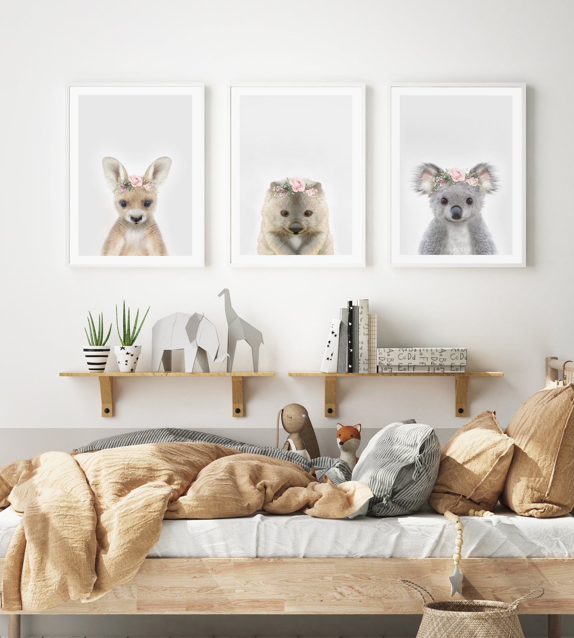 Baby Kangaroo Rose Crown - Jenna Davie