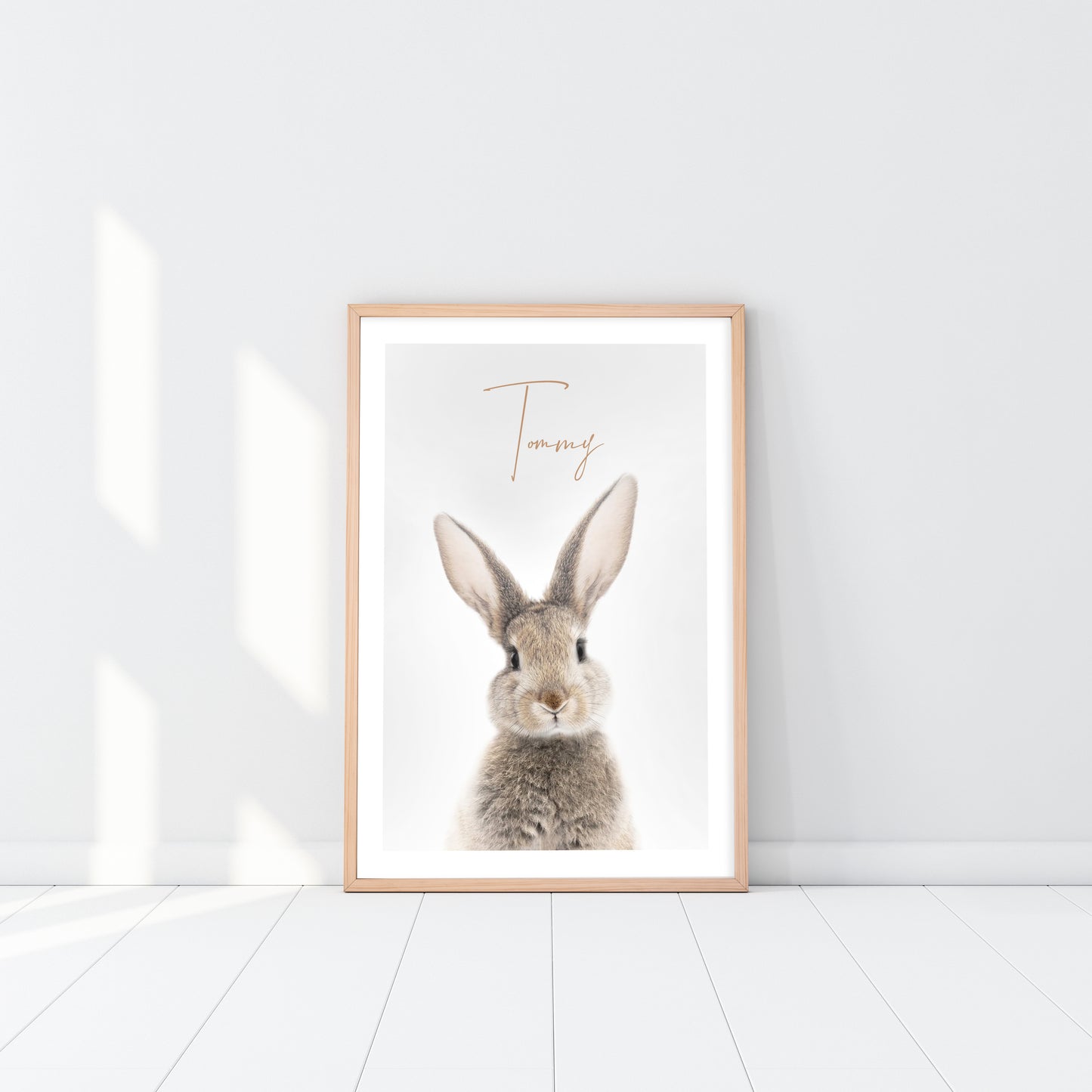 Bunny Rabbit | Personalised Art Print
