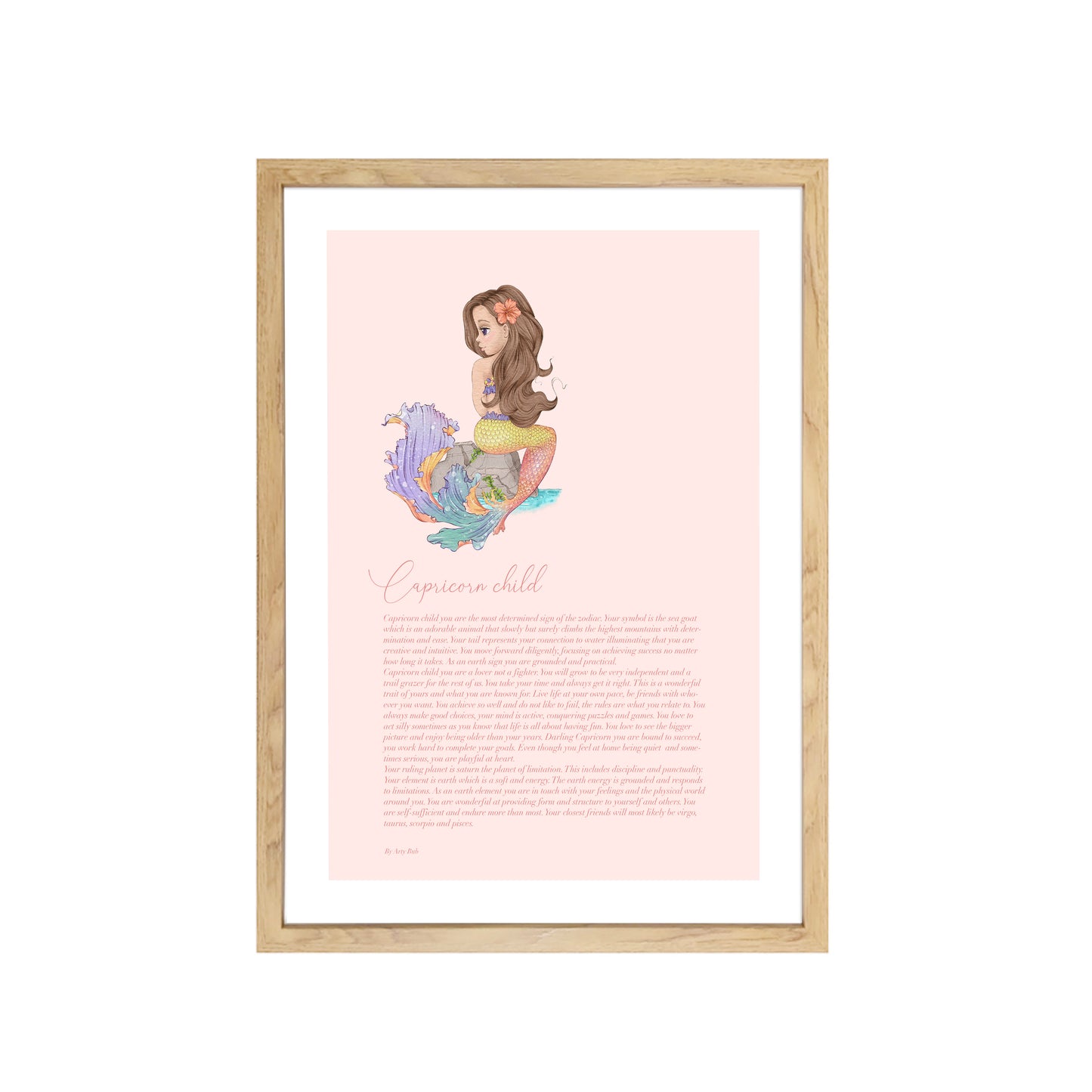 Capricorn Child Mermaid