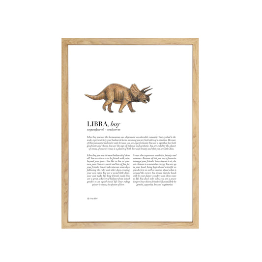 LIBRA Child Dinosaur Triceratops