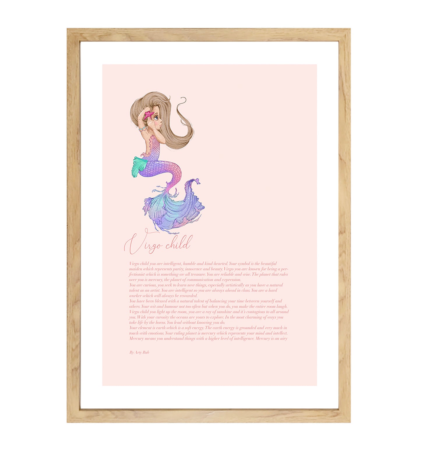 Virgo Child Mermaid