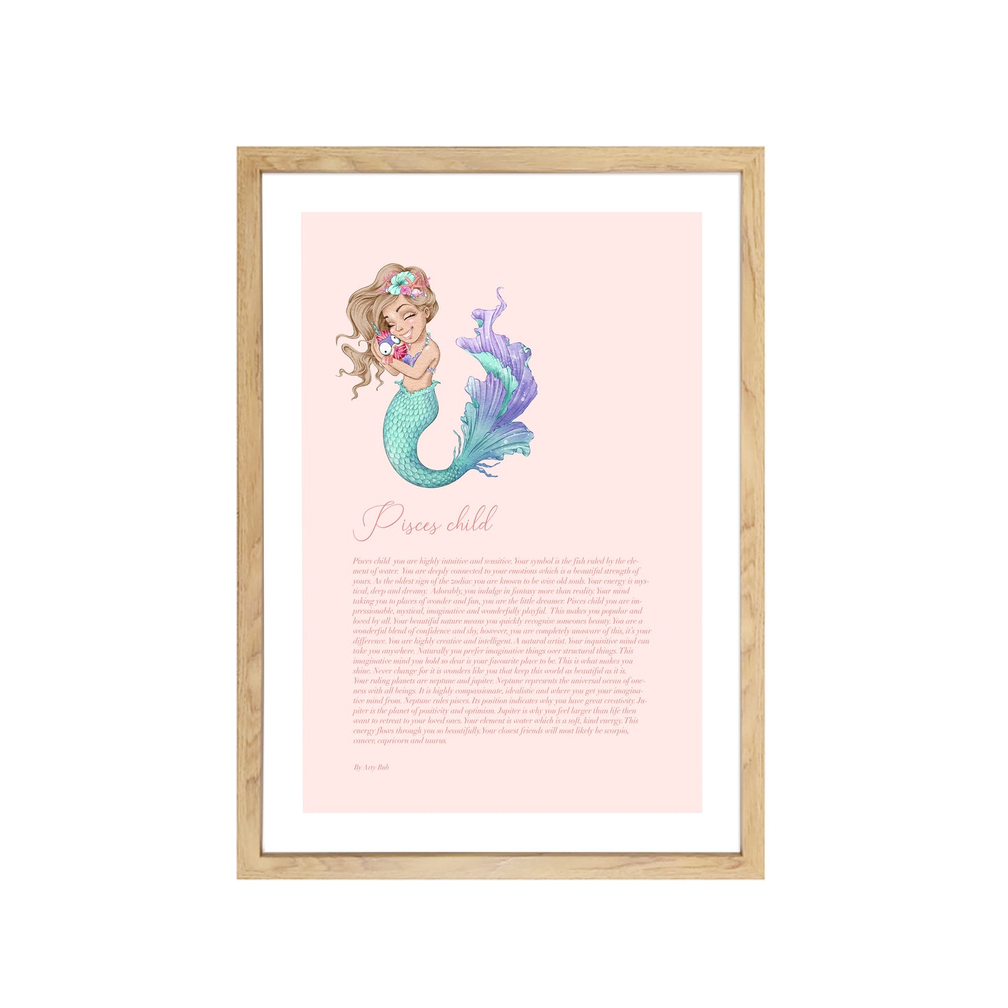 Pisces Child Mermaid