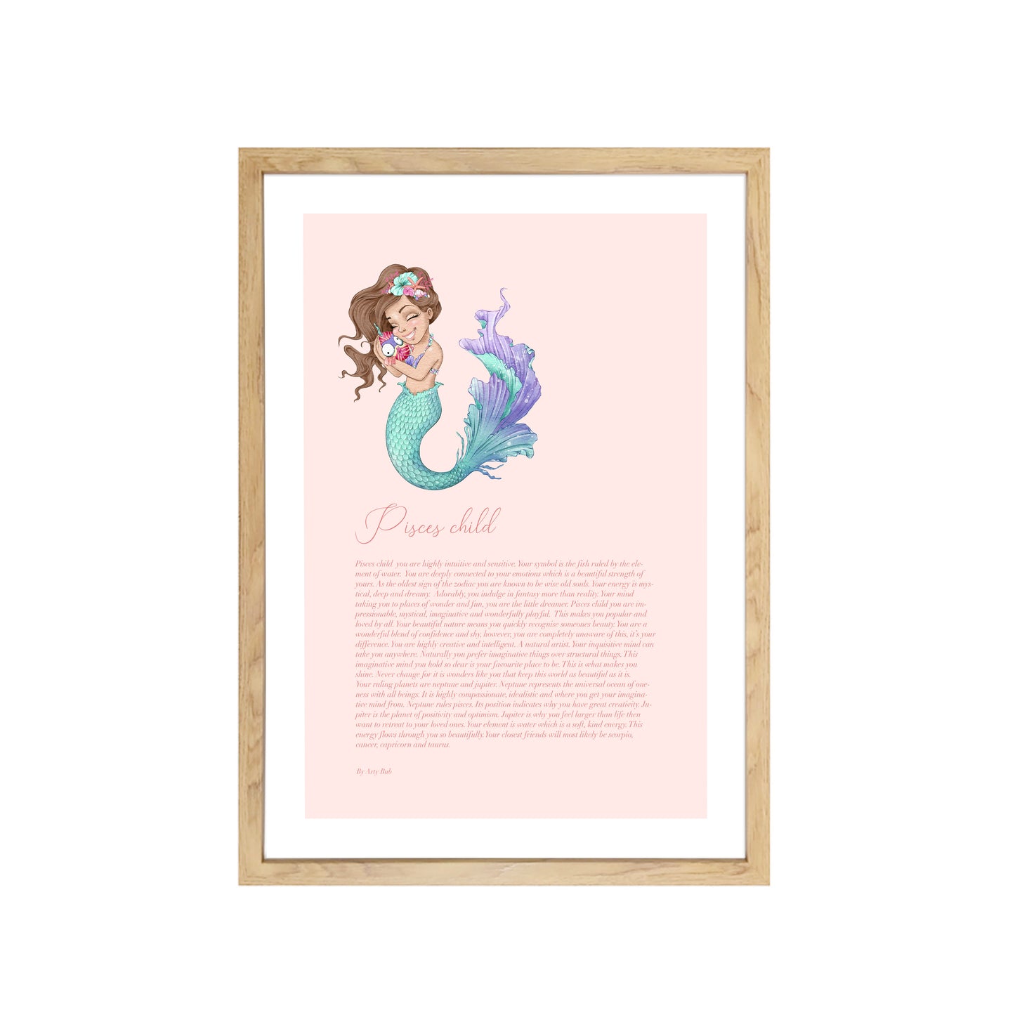 Pisces Child Mermaid