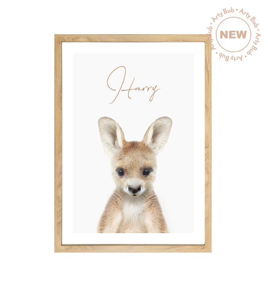 Australian Kangaroo | Personalised Art Print