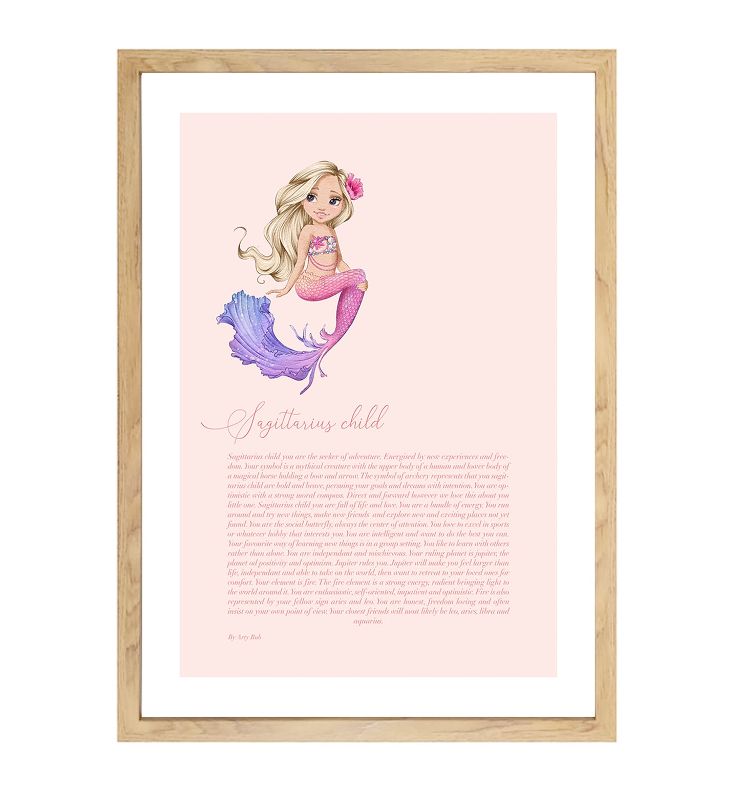 Sagittarius Child Mermaid