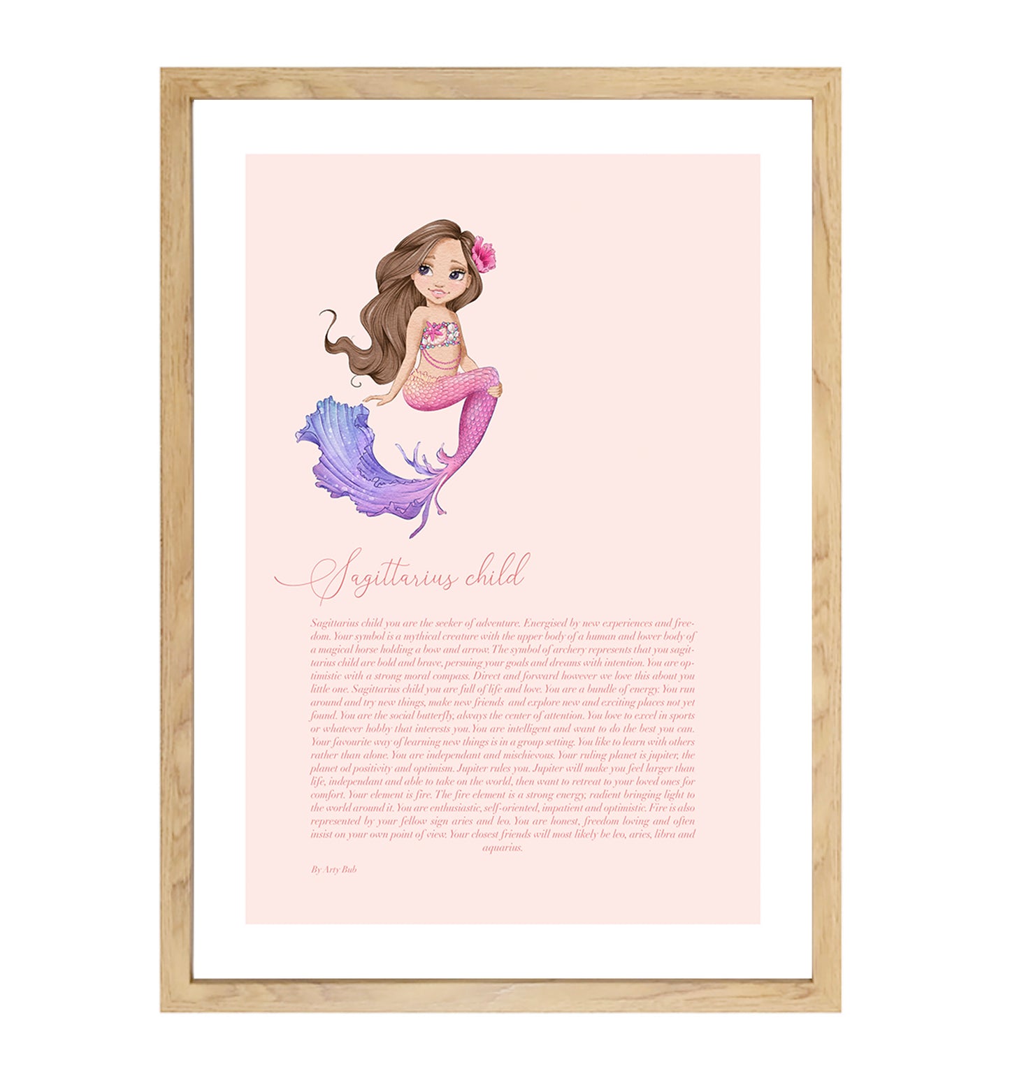 Sagittarius Child Mermaid