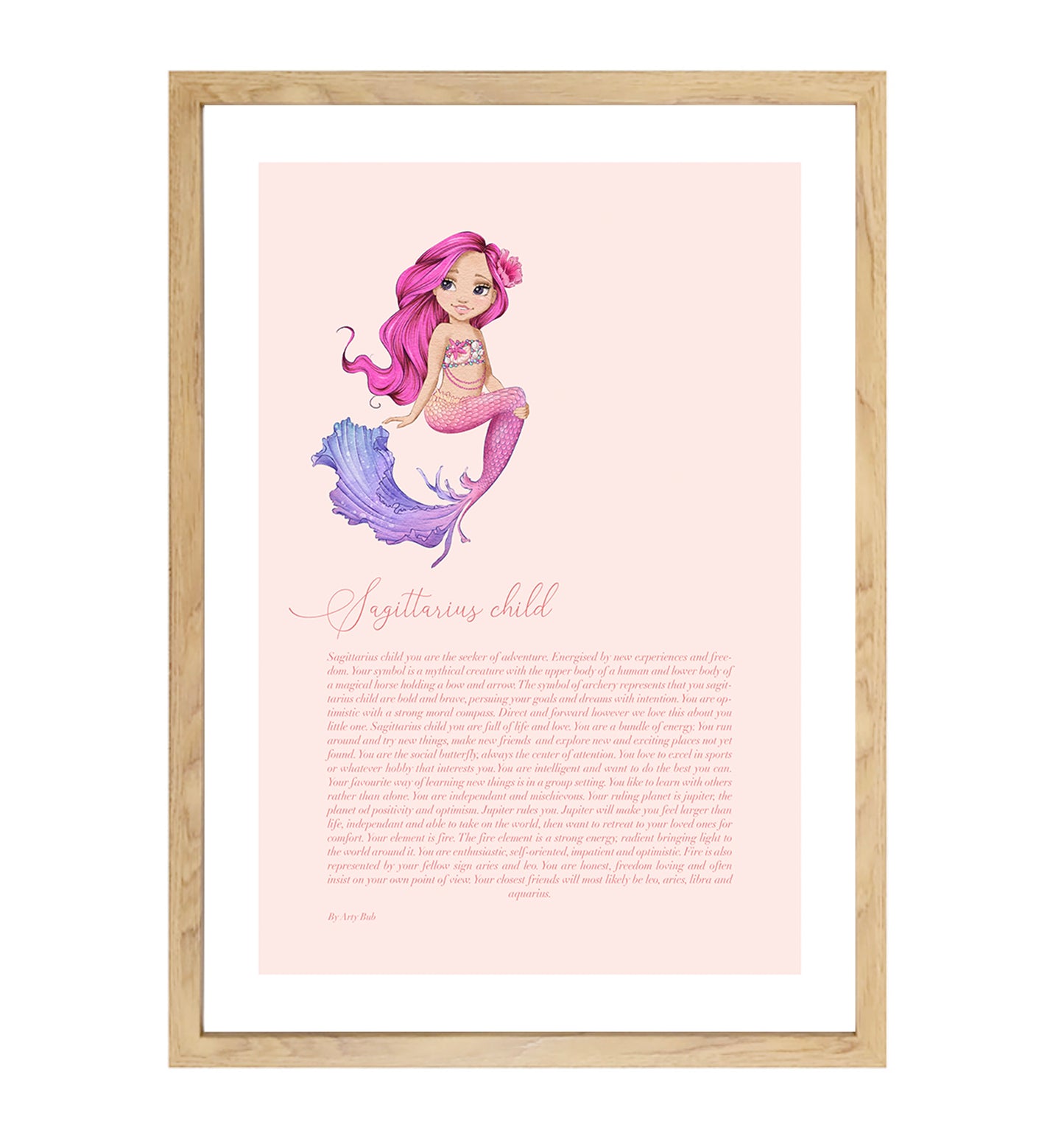 Sagittarius Child Mermaid