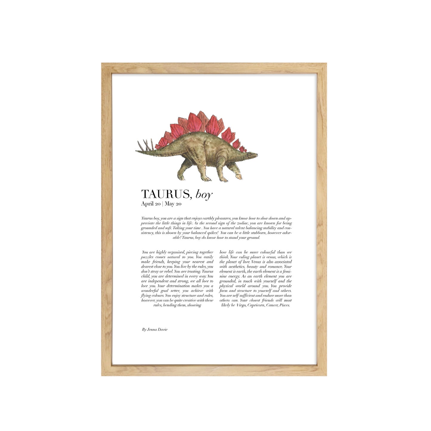 zodiac child print