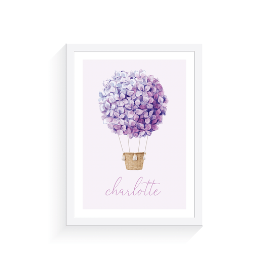 Hot Air Balloon Personalised - Jenna Davie