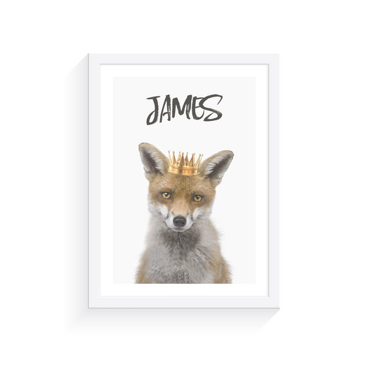 Fox King Personalised - Jenna Davie