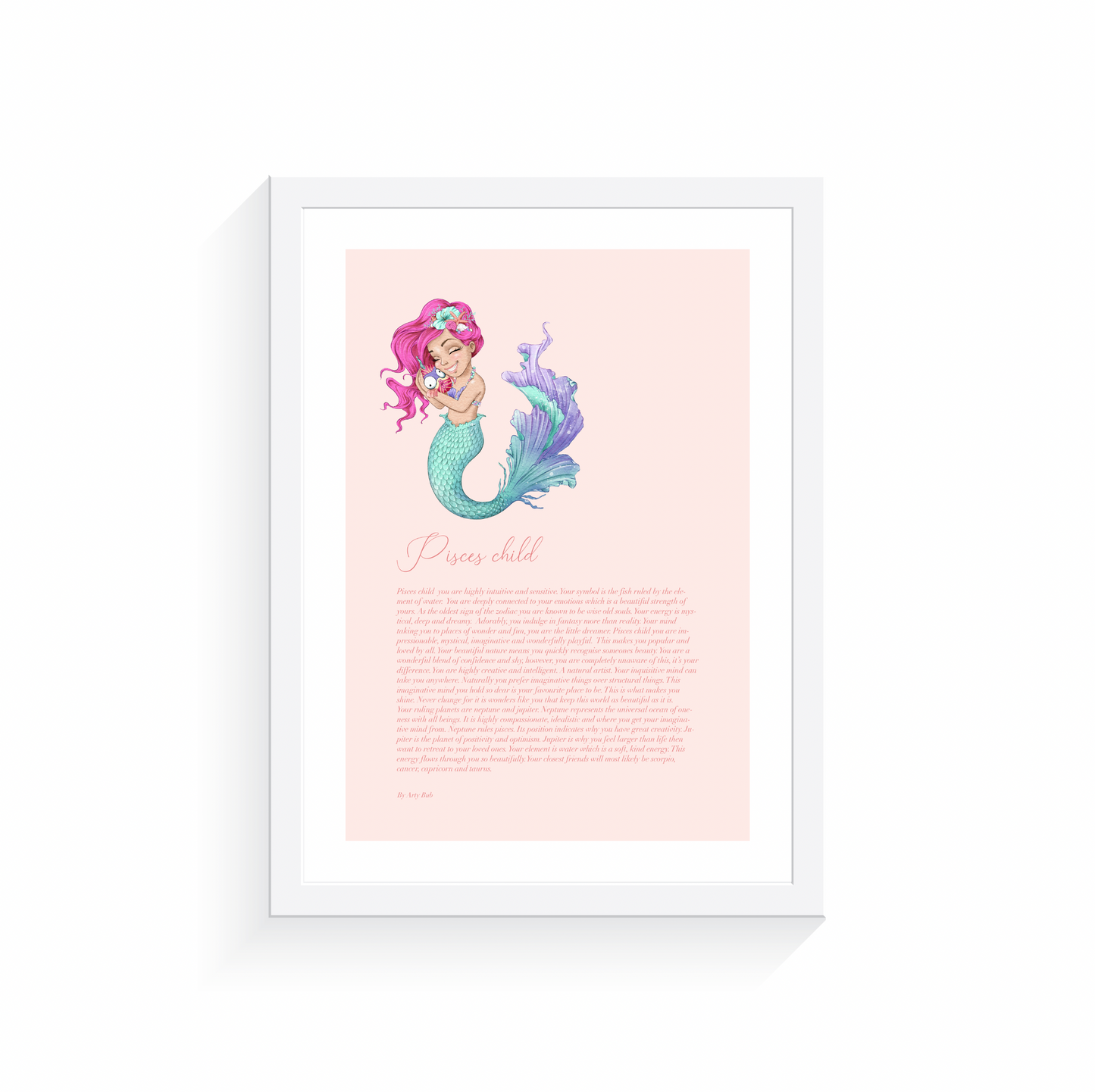 Pisces Child Mermaid