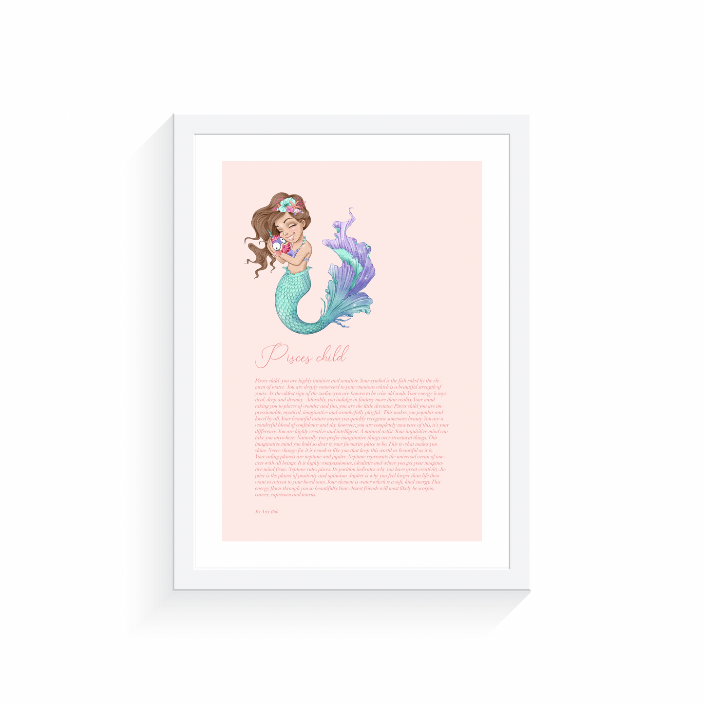 Pisces Child Mermaid