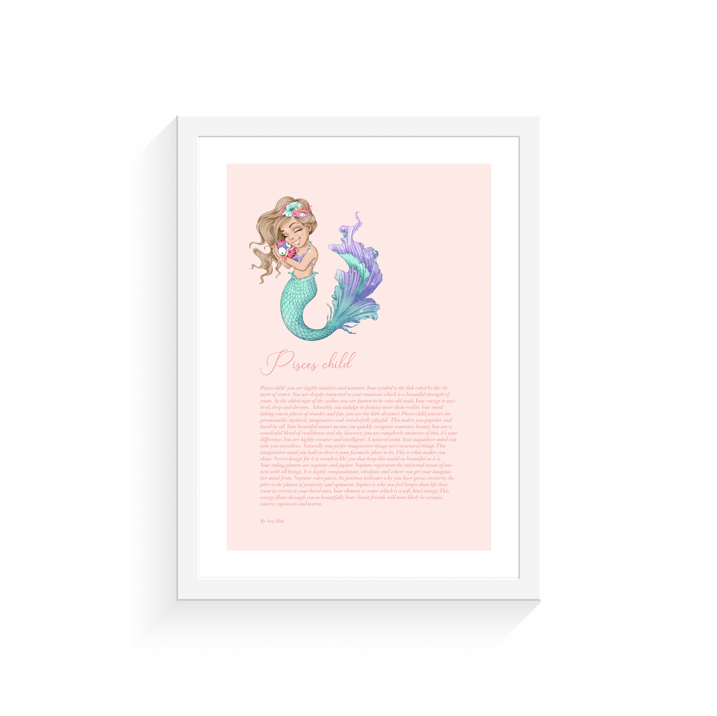 Pisces Child Mermaid