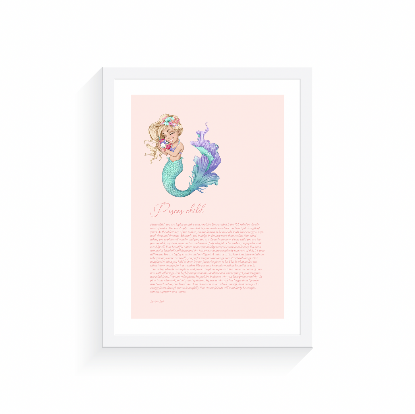 Pisces Child Mermaid