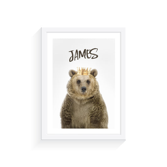 Bear King Personalised - Jenna Davie