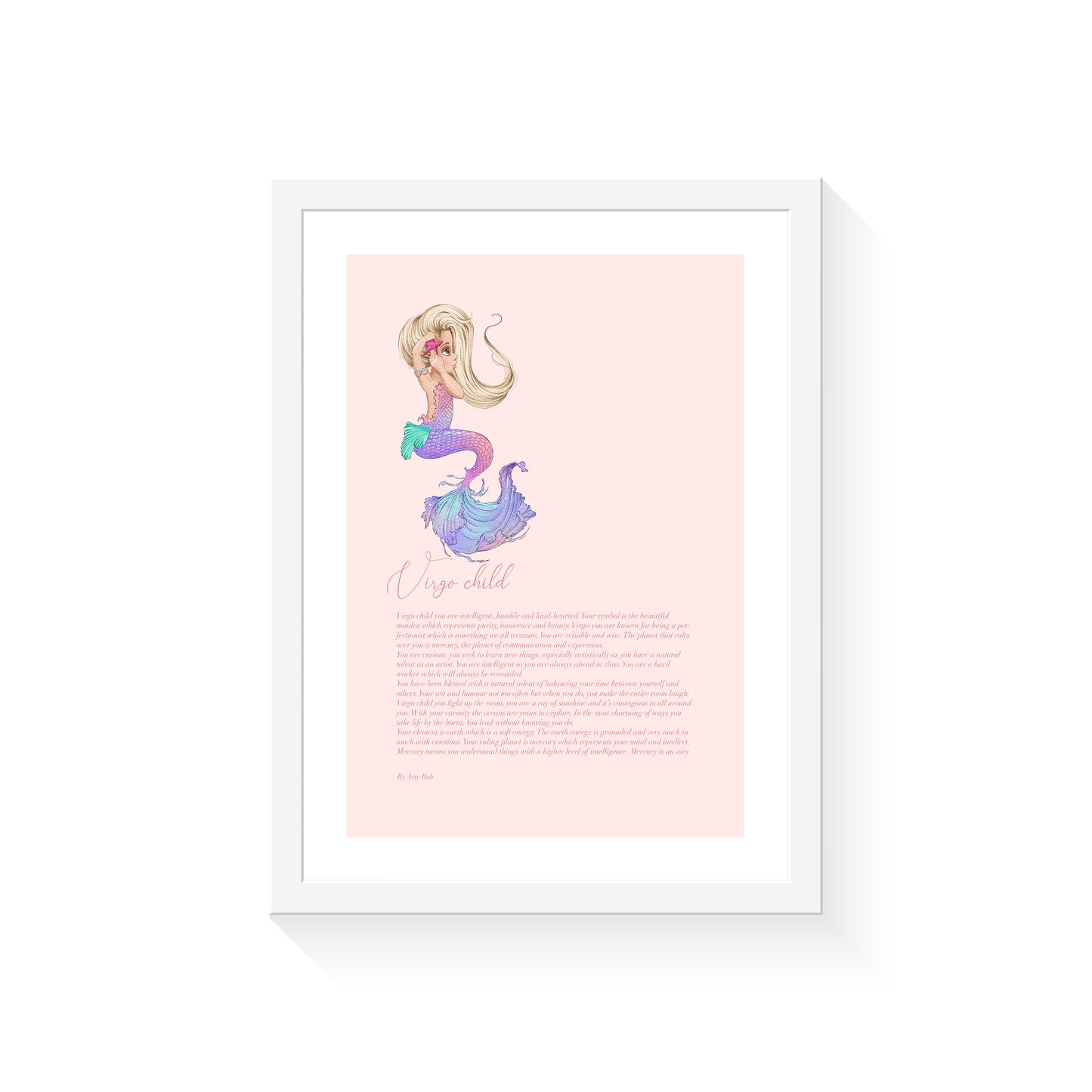 Virgo Child Mermaid