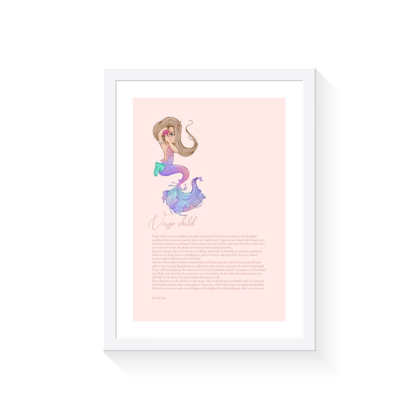 Virgo Child Mermaid