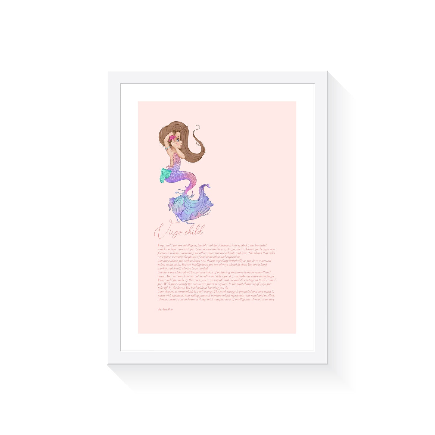 Virgo Child Mermaid