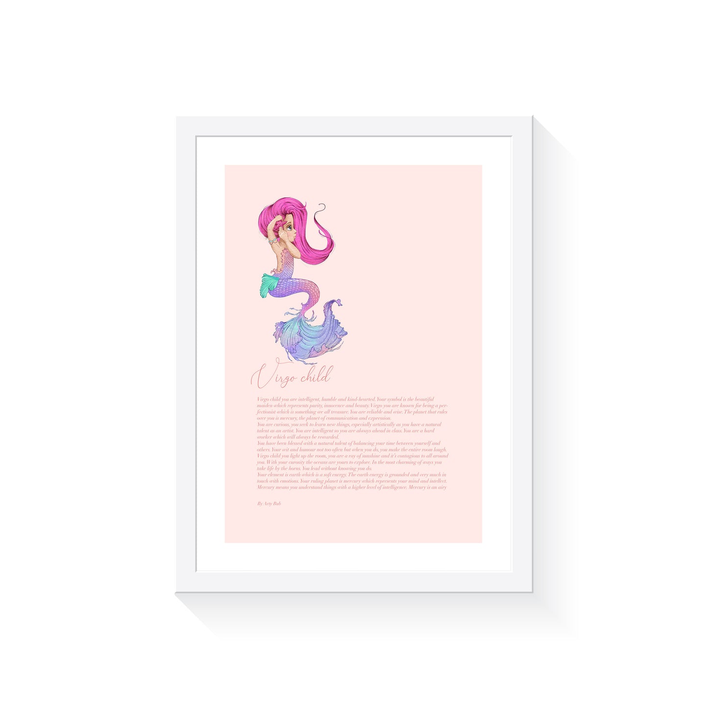 Virgo Child Mermaid