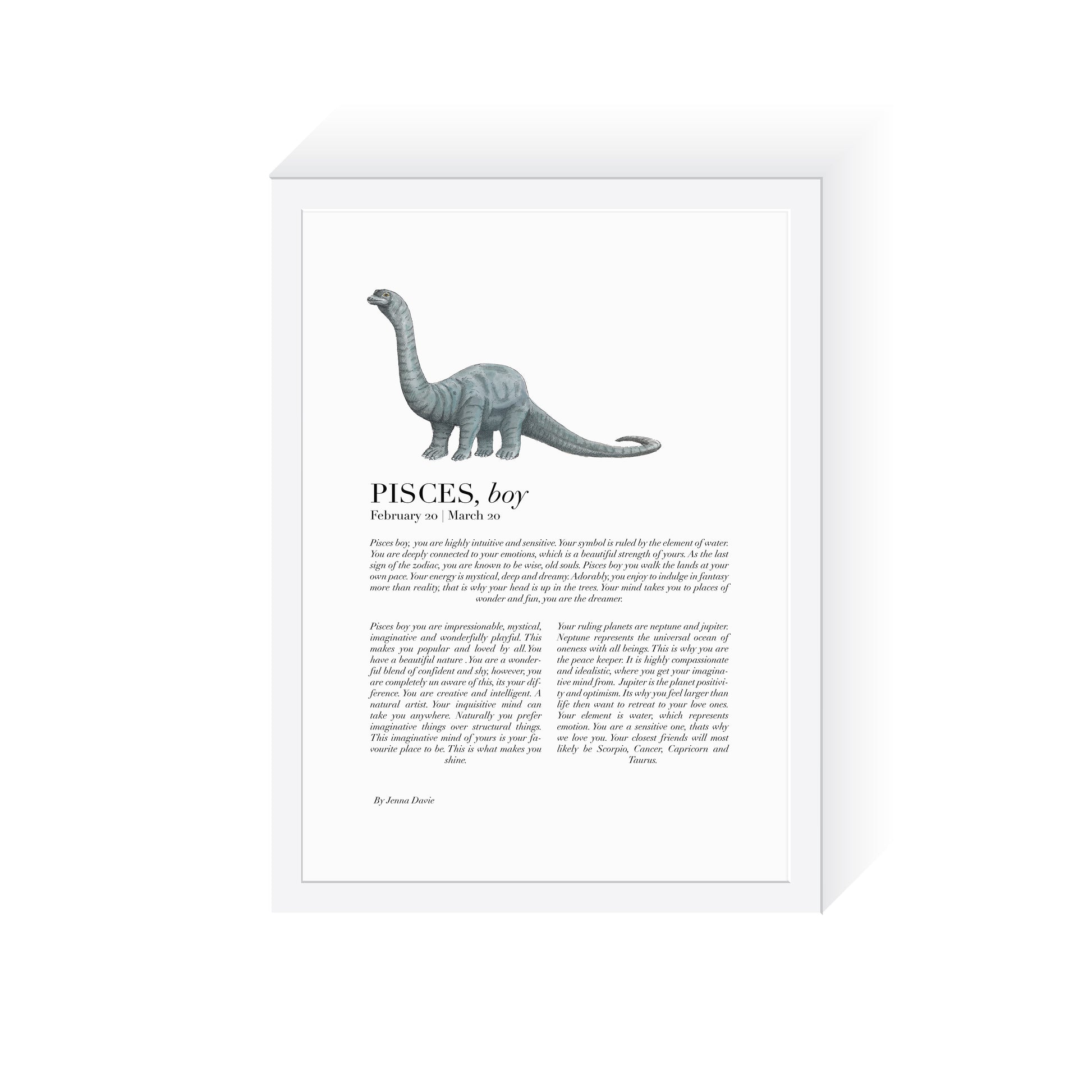 zodiac child print