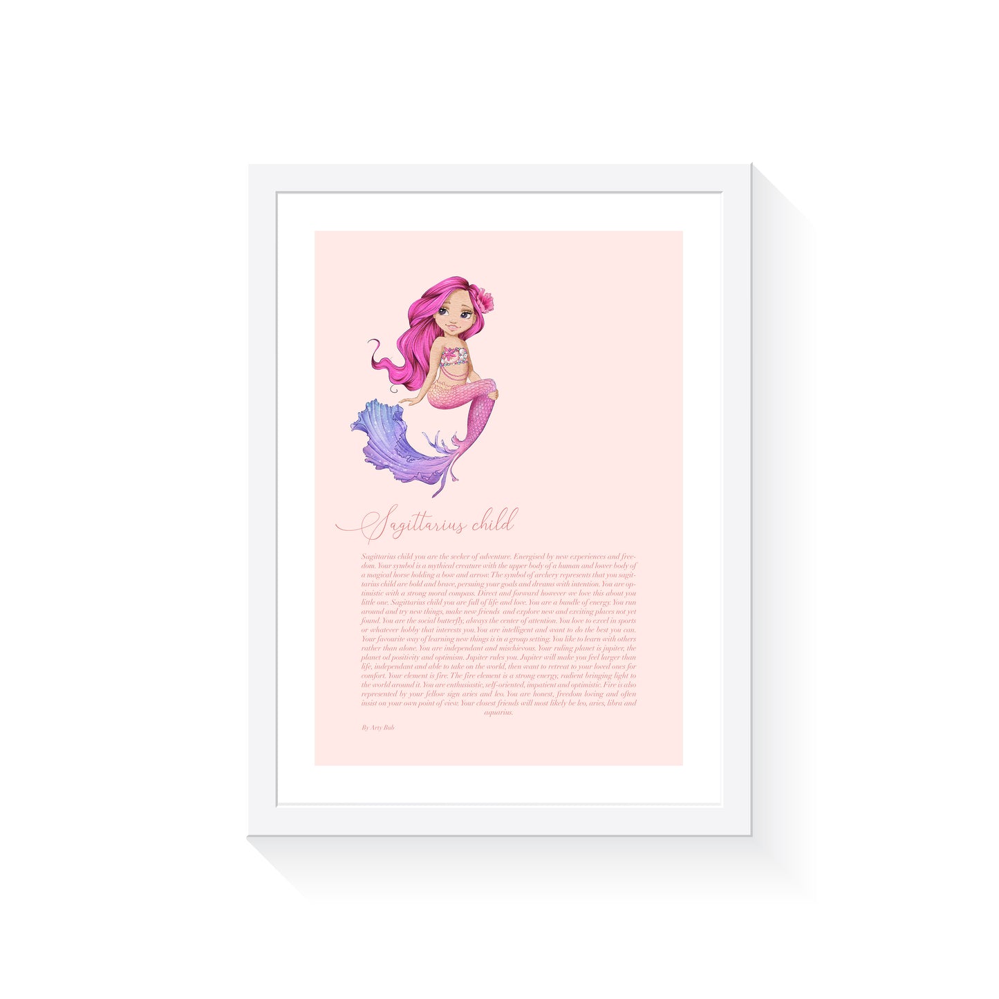 Sagittarius Child Mermaid