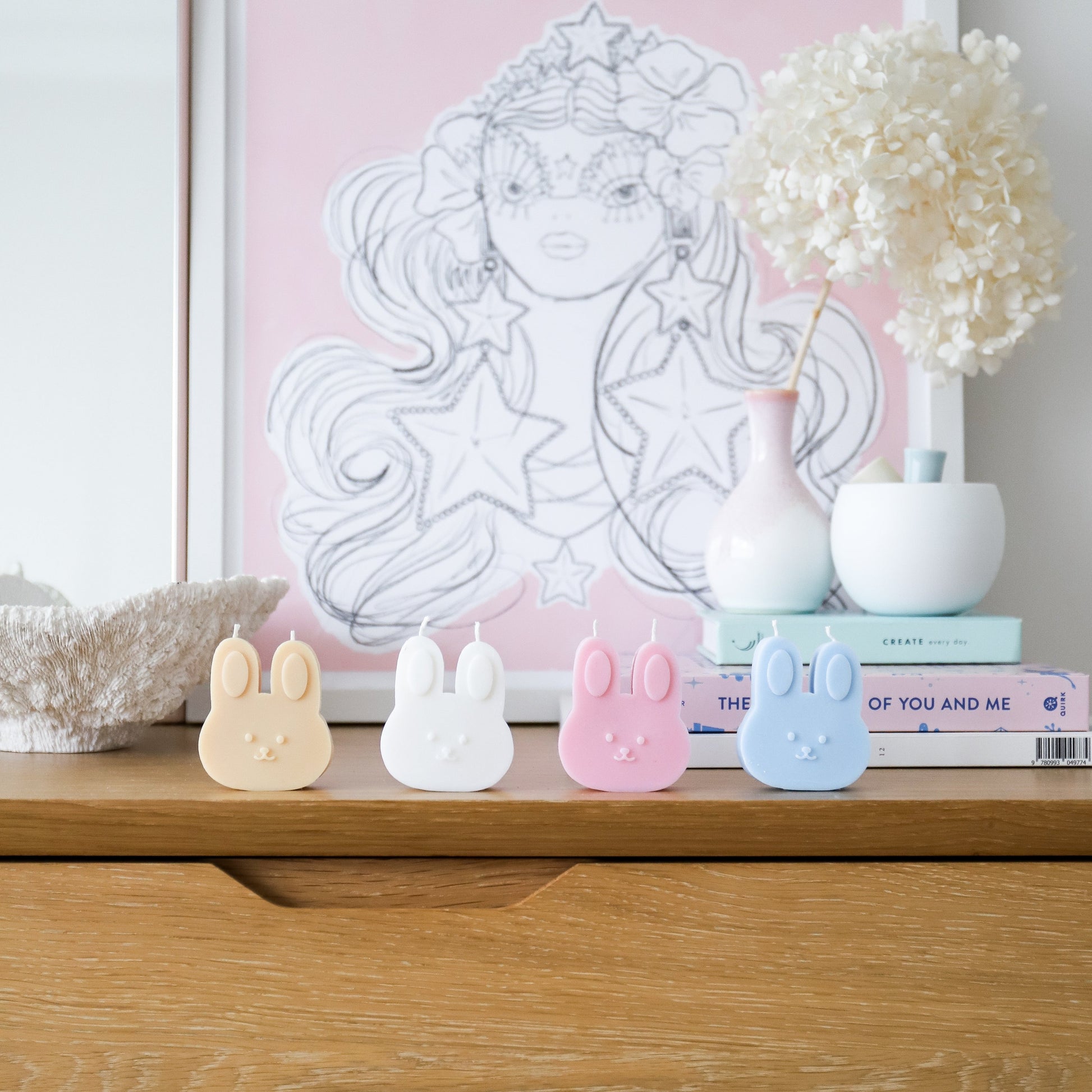 bunny candle