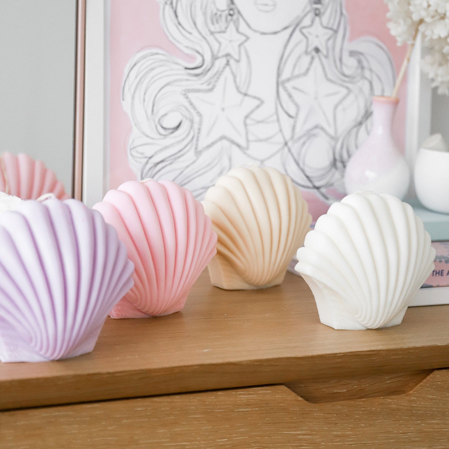 Shell Candle Scented